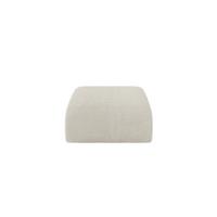 POUF MIRA-PUF 91x89x40 Creme cm Cord Modular Sitzhocker - Ecru/Creme, Holzwerkstoff/Kunststoff (91/40/89cm) - ALTDECOR