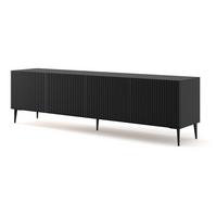 TV-MÖBEL Philaé Schwarz - Schwarz, Holzwerkstoff (200/56/42cm) - Petits-meubles
