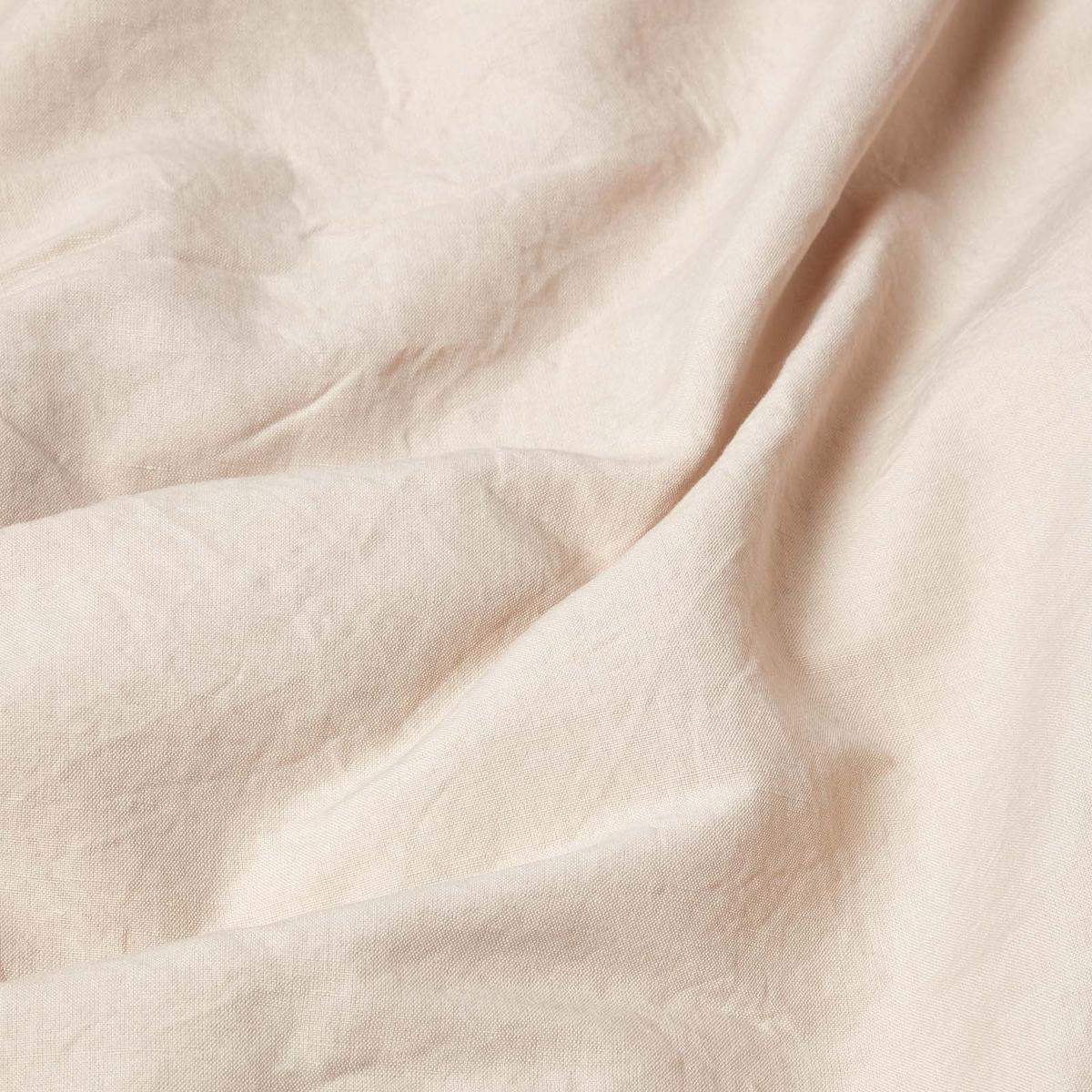 LEINEN-BETTLAKEN ohne Gummizug aus 60% Leinen & 40% Baumwolle - Beige, Textil (240/275cm) - Homescapes