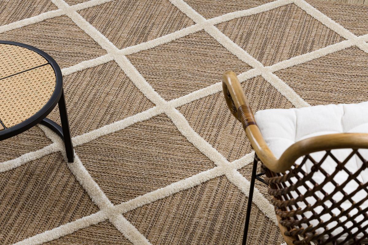 TEPPICH Spark 180/270 cm - Beige, Textil (180/270cm) - rugsX