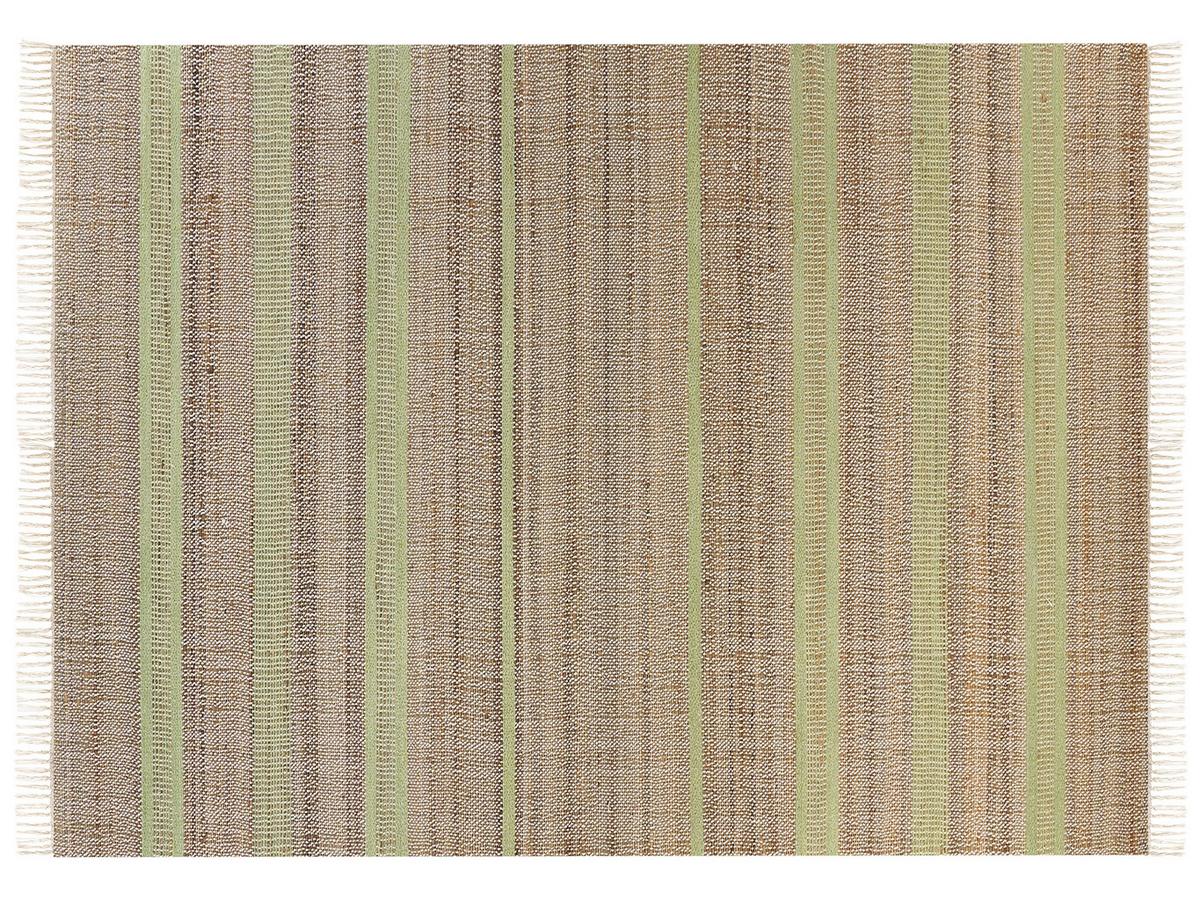 TEPPICH geflochten Talpur 230/160 cm - Beige, Naturmaterialien (160/230cm) - Beliani