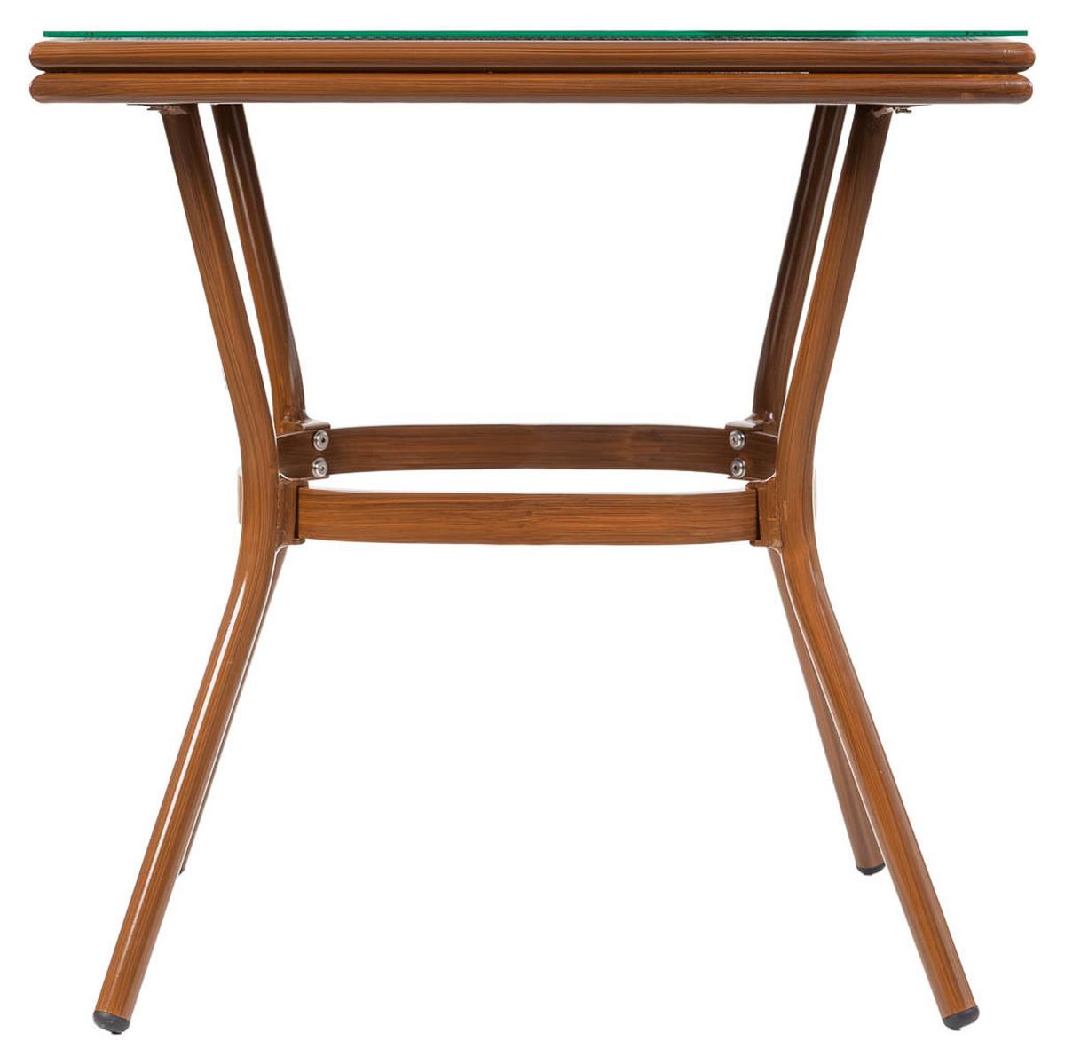 GARTEN-ESSGRUPPE, 3er-Set, braun - Braun, Metall - Wanderlust