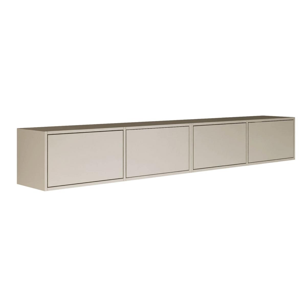 TV-LOWBOARD Framme hängend Kaschmirgrau 200/30/30 cm - Kaschmir, Holzwerkstoff (201.2/30/30cm) - Selsey
