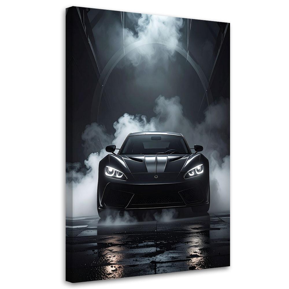 LEINWANDBILD Kraftfahrzeuge 40x60cm - Schwarz, Textil (40/60cm) - Feeby