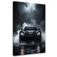 LEINWANDBILD Kraftfahrzeuge 40x60cm - Schwarz, Textil (40/60cm) - Feeby