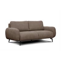 SOFA FEBE 3-Sitzer, beige - Beige/Schwarz, Holz/Textil (190/82/96cm) - Wozimo