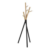 GARDEROBENSTÄNDER Laerdal - Schwarz, Metall (49/172/49cm) - [en.casa]