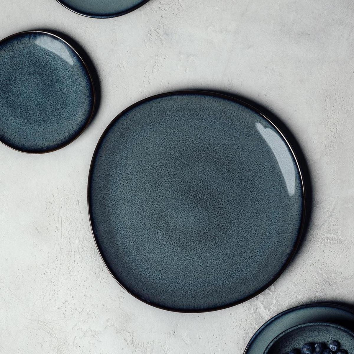 SERVIERPLATTEN Lave Gris ø 32 cm 4er Set - Grau, Keramik (31.8/2.8/31.8cm) - like.Villeroy & Boch