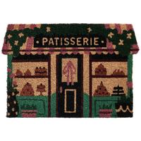 FUSSMATTE Bunt 60/90 cm Kokosfasern Ternate - Multicolor, Textil (60/90cm) - Beliani