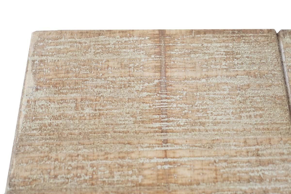 SITZHOCKER TANNE MASSIV Braun, Schwarz - Schwarz/Braun, Holz (36/48/32cm) - MCW