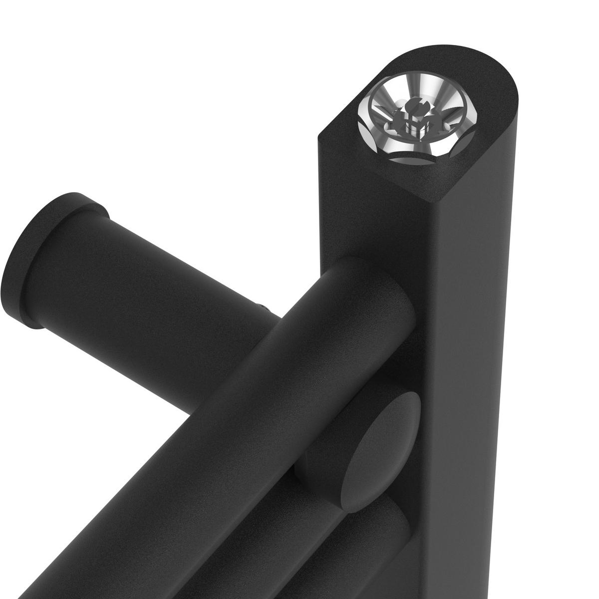 HANDTUCHHEIZKÖRPER Voss I. - Schwarz, Metall (60/160/3cm) - [neu.haus]