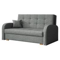 SCHLAFSOFA Viva Gold III - Graphitfarben/Braun, Holz/Textil (153/85/98cm) - MIRJAN24