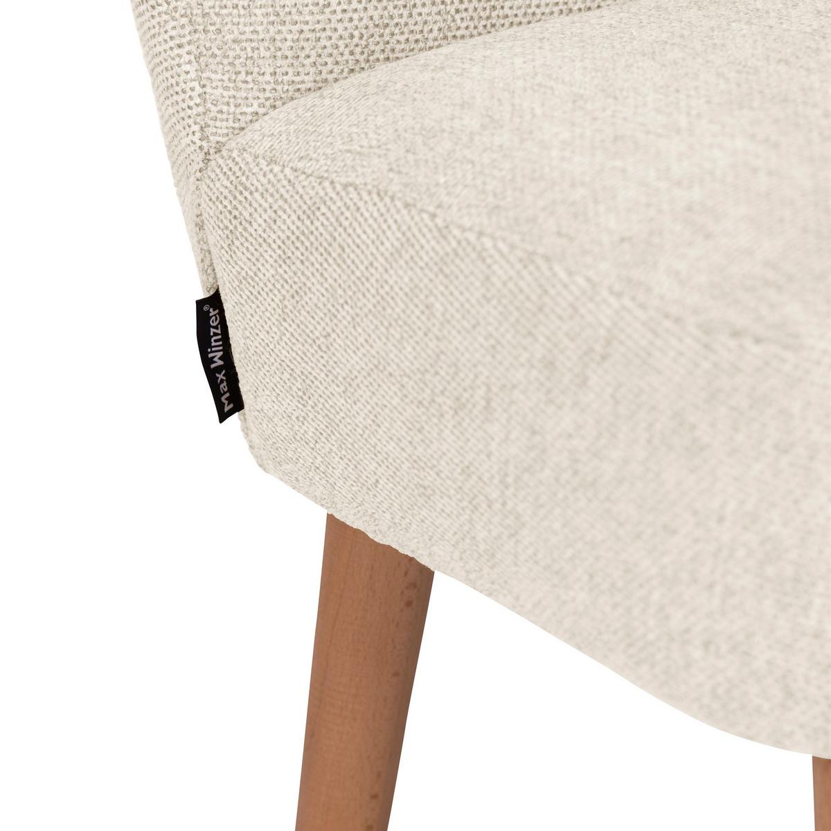 KINDERSOFA 2-Sitzer Katya Flachgewebe creme - Creme, Kunststoff (97/54/50cm) - 58aufmkessel