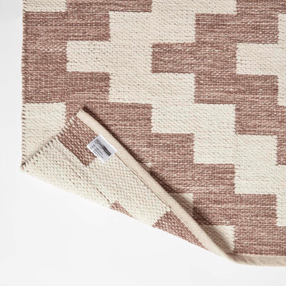 KELIM-TEPPICH Malina handgewebt 120/170 cm - Braun, Textil (120/170cm) - Homescapes