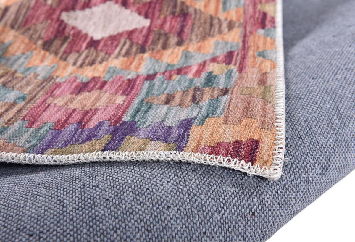 KURZFLORTEPPICH Cecilia 140x200 cm - Multicolor, Textil (140/200cm) - Gino Falcone