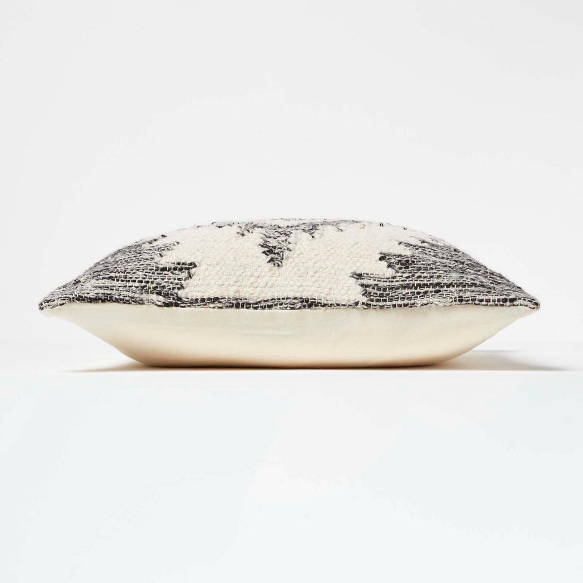 KELIM-KISSEN Karu 45/45 cm - Grau, Textil (45/45cm) - Homescapes