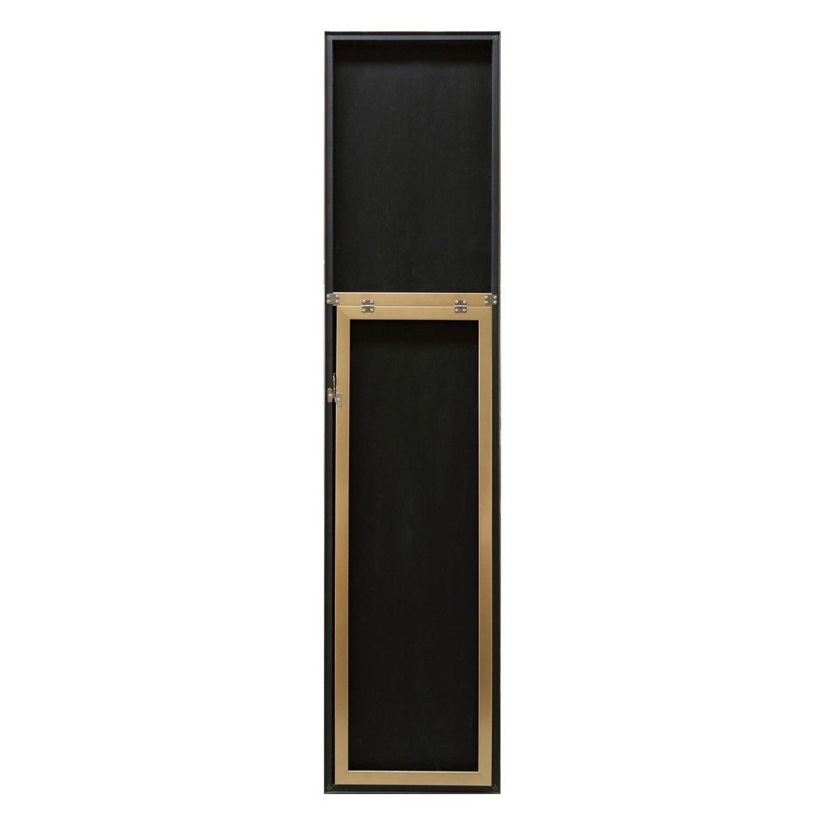 STANDSPIEGEL Barletta - Goldfarben, Glas/Kunststoff (35/150.6/150cm) - [en.casa]