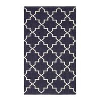 KELIM-TEPPICH Edmonton handgewebt 90/150 cm - Dunkelblau, Textil (90/150cm) - Homescapes