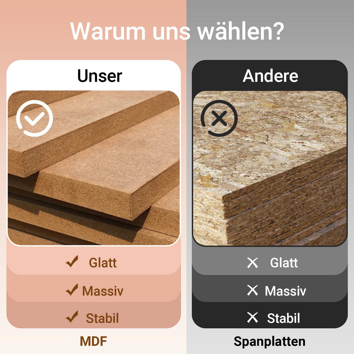 KÜCHENWAGEN Grau - Hellgrau, Holz/Holzwerkstoff (68/85/38cm) - SoBuy