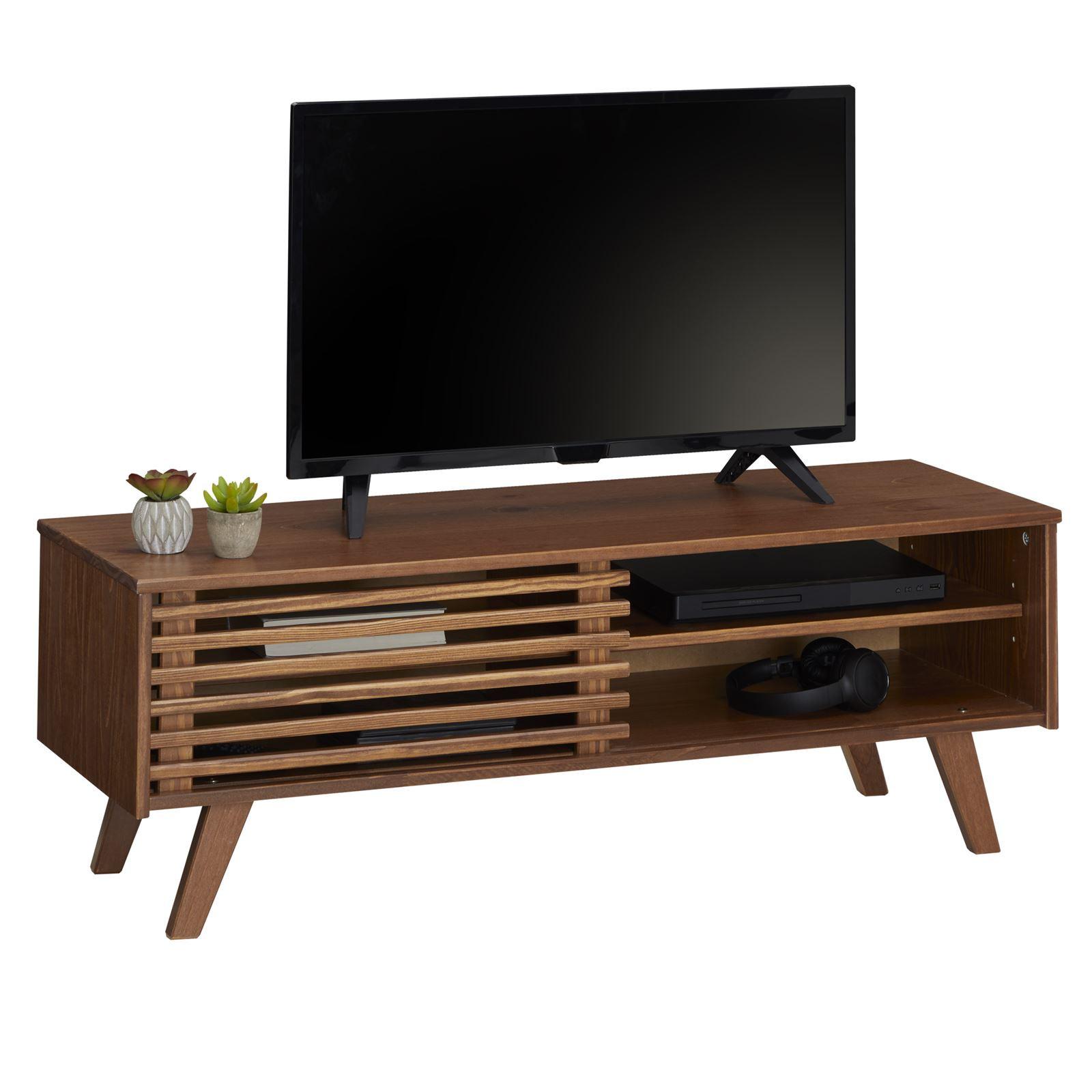 LOWBOARD SEAN Kastanie - Kastanienfarben, Holz (115/40/38cm) - IDIMEX