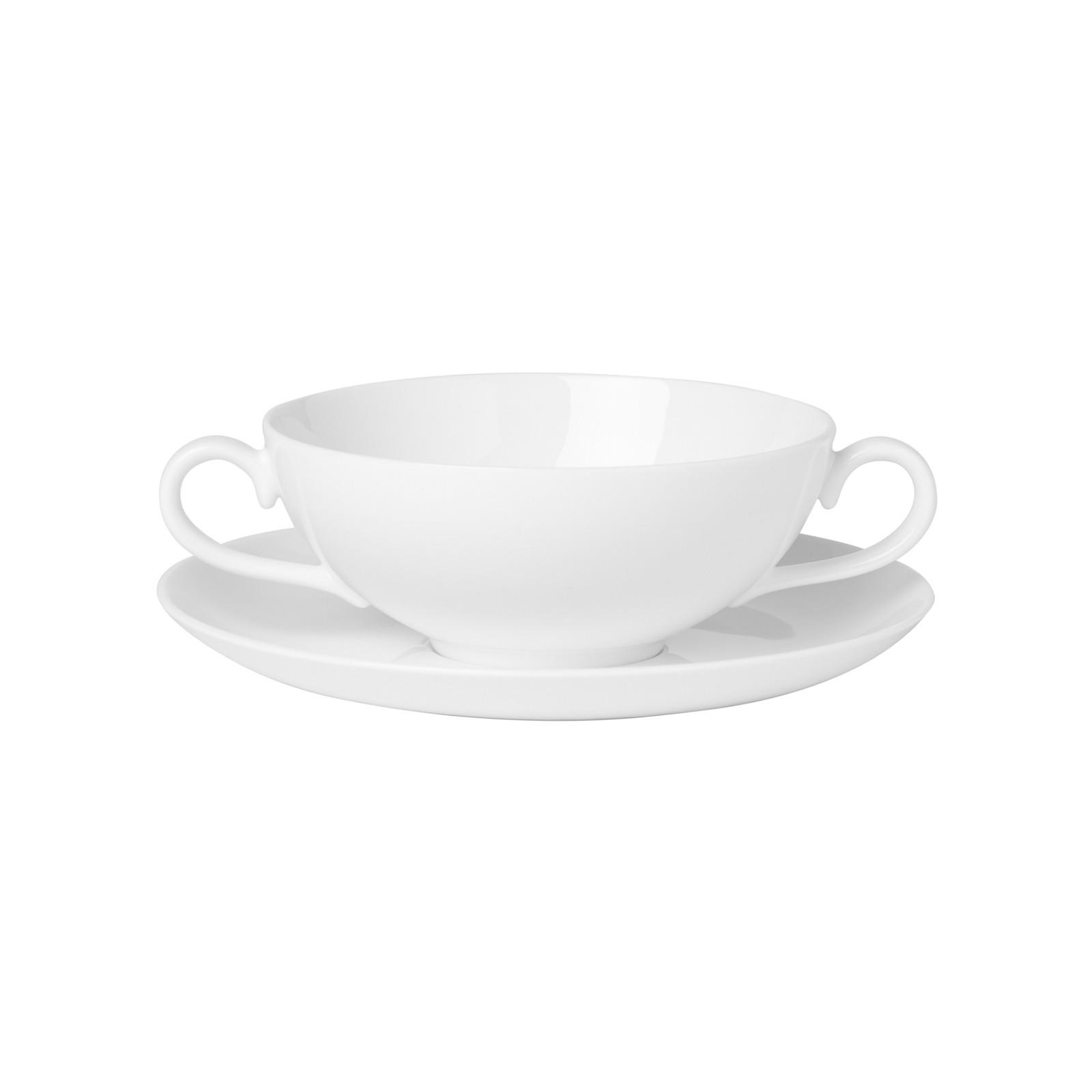 SUPPENTASSE MIT UNTERTASSE Royal weiß 200 ml - Weiß, Keramik (17.9/7.5/17.9cm) - Villeroy & Boch