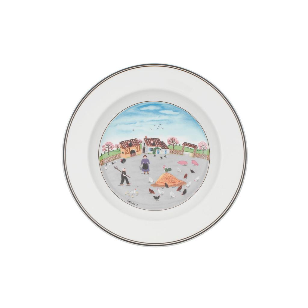 SUPPENTELLER HÜHNERHOF Design Naif bunt ø 21 cm - Multicolor, Keramik (21cm) - Villeroy & Boch