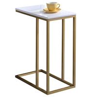 BEISTELLTISCH DEBORA weiß - Weiß, Holzwerkstoff (26/46/61cm) - IDIMEX