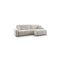 ECKSOFA MALIBU XL 275/150/87 cm Coral 65 - Ecru, Textil (275/150cm) - Lookway