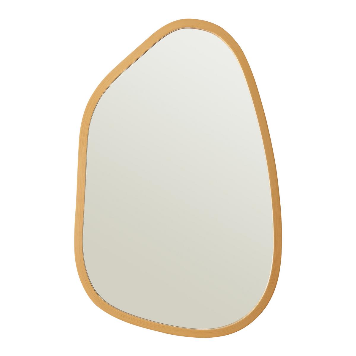 WANDSPIEGEL Filiano - Goldfarben, Glas/Holzwerkstoff (58/80/1.8cm) - [en.casa]