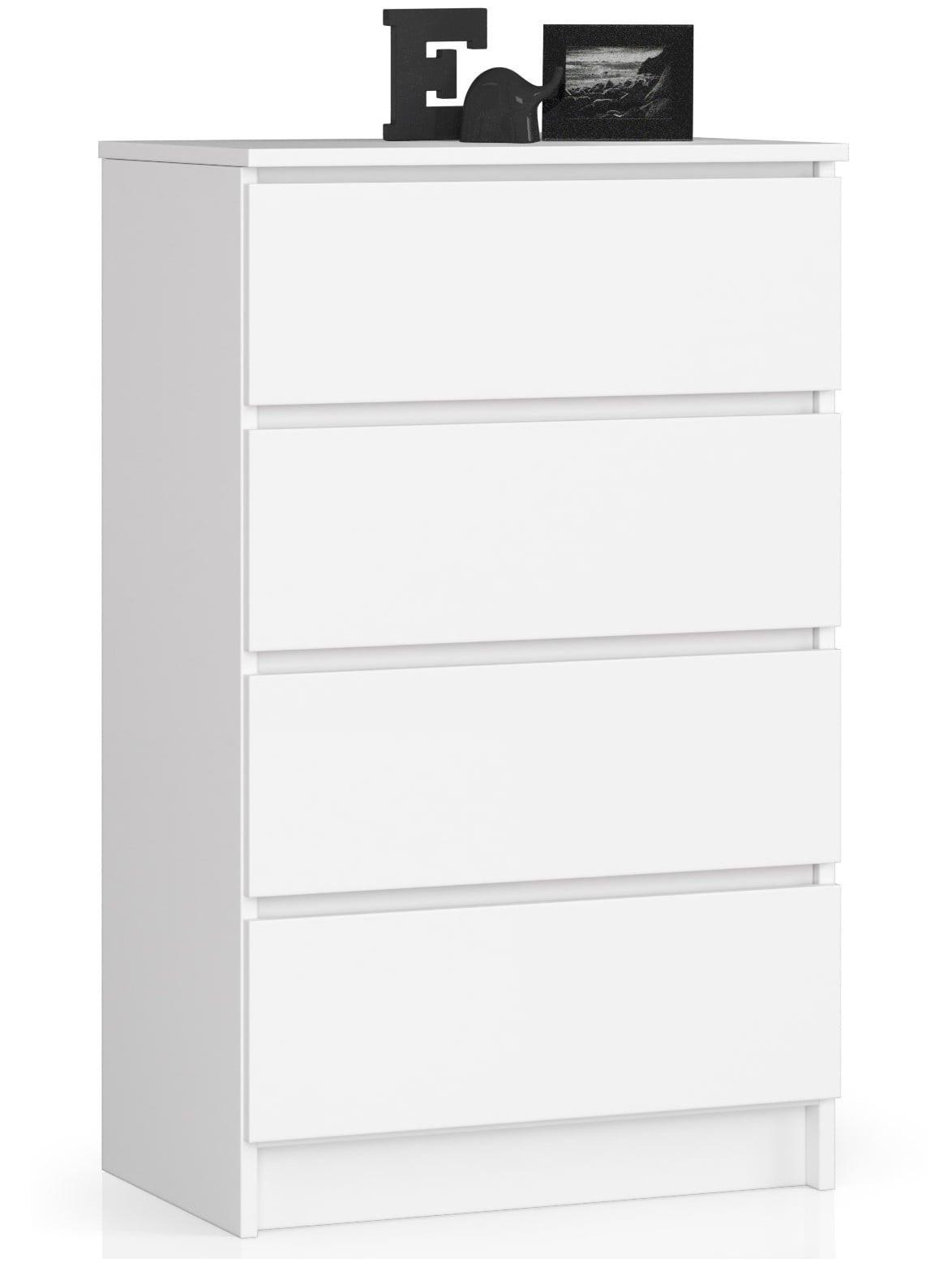 KOMMODE Weiß 99/60/40 - Weiß, Holzwerkstoff (60/99/40cm) - RAUMHIRSCH FURNITURE