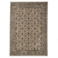 TEPPICH ADUR, im Vintage-Stil, Erdtöne-Grün, 200 x 300 cm - Grün, Textil (300/200cm) - KADIMA DESIGN