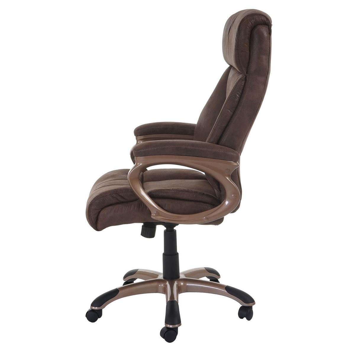 BÜROSTUHL Braun - Taupe/Braun, Textil (68/120/74cm) - MCW