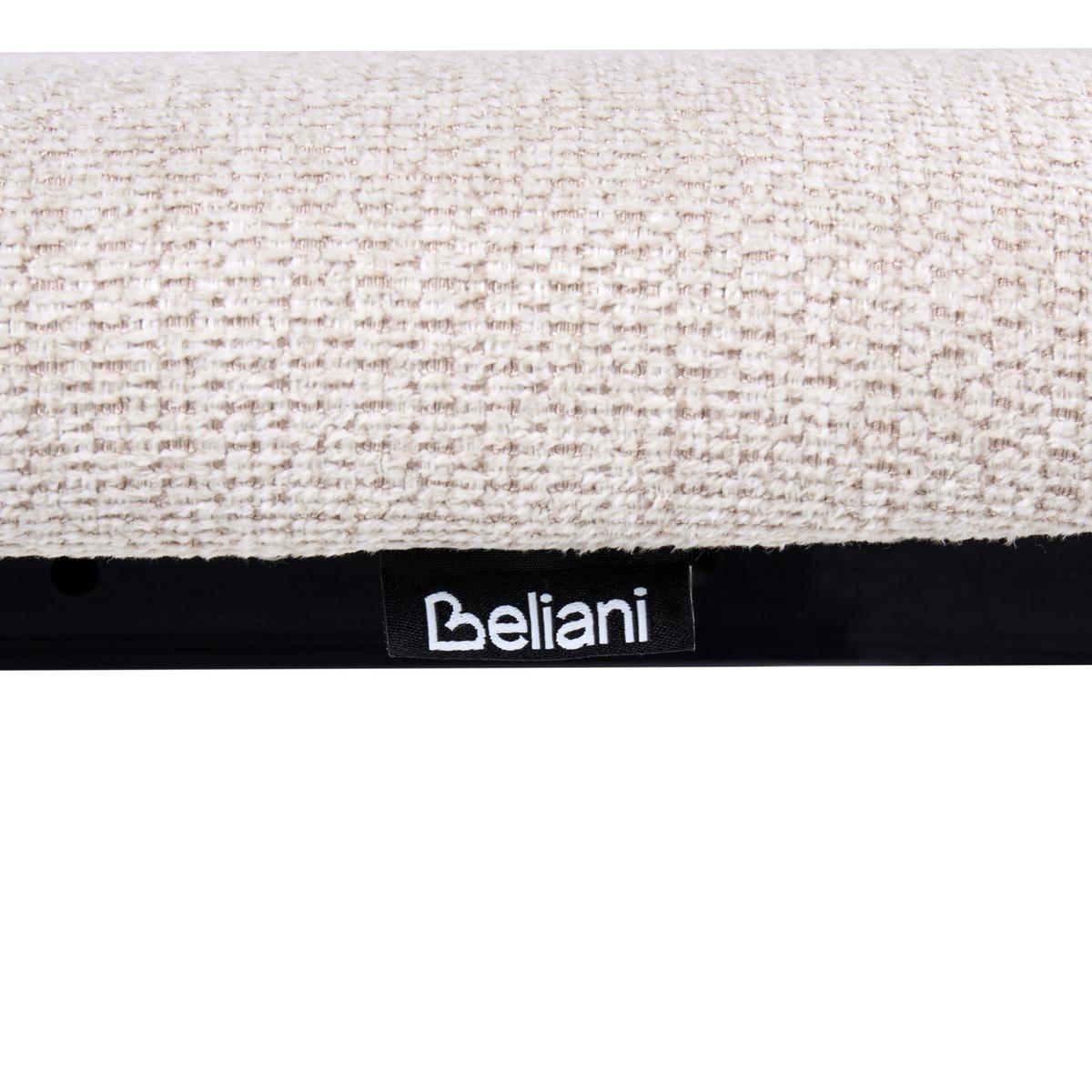 ESSZIMMERSTUHL 2er-Set Stoff Hellbeige Tanevik - Beige, Textil (54/73/51cm) - Beliani