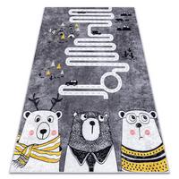 TEPPICH Junior 120/170 cm - Grau, Textil (120/170cm) - rugsX