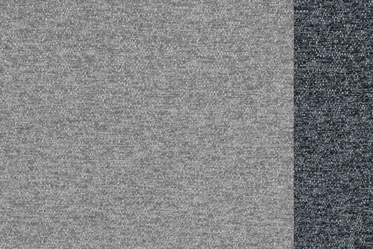 SOFA SALVINI 3-Sitzer, hellgrau - Hellgrau/Schwarz, Holzwerkstoff/Textil (176/88/99cm) - Wozimo