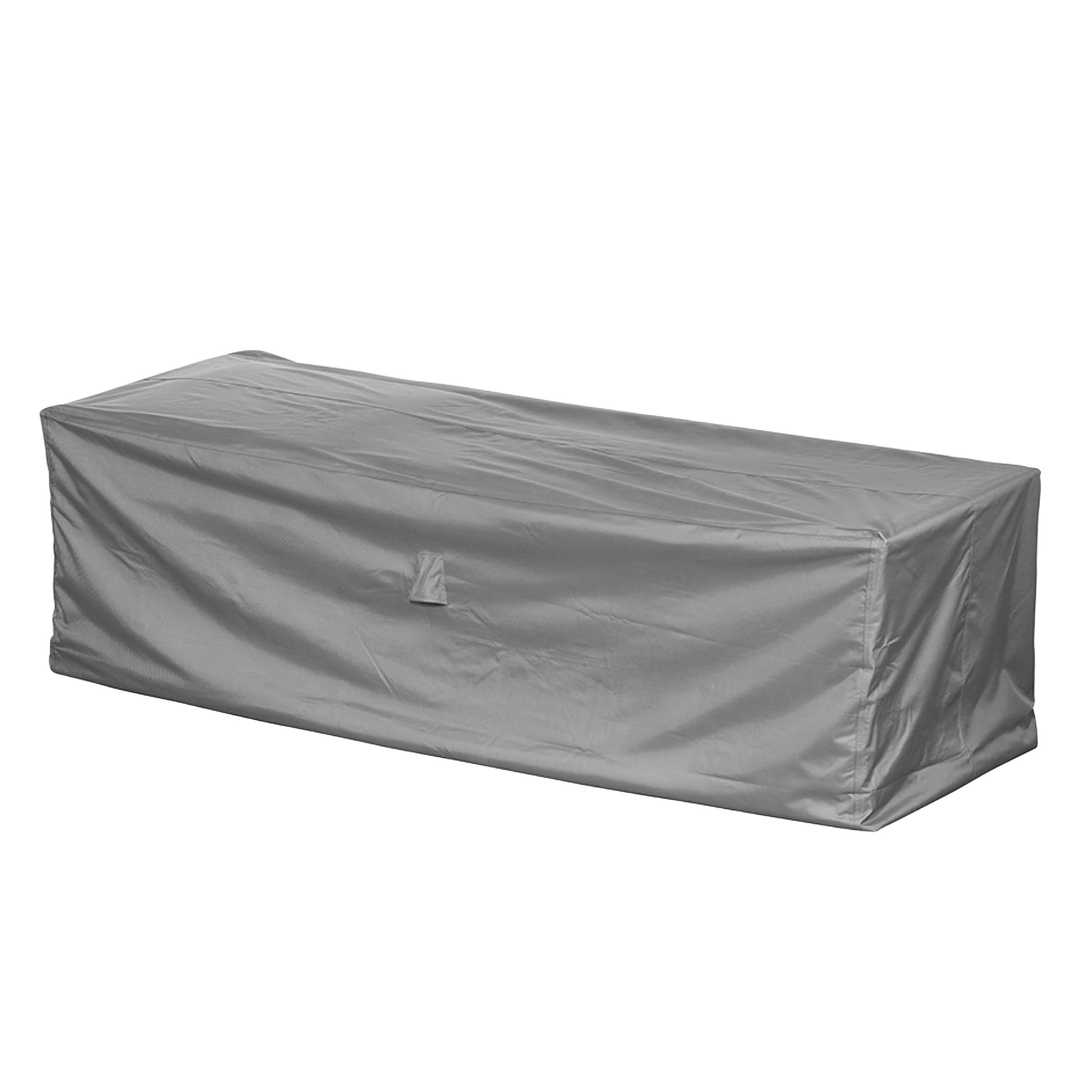 SCHUTZHÜLLE für Loungesofa SHP-20111 - Grau, Kunststoff (200/80/90cm) - mehr Garten