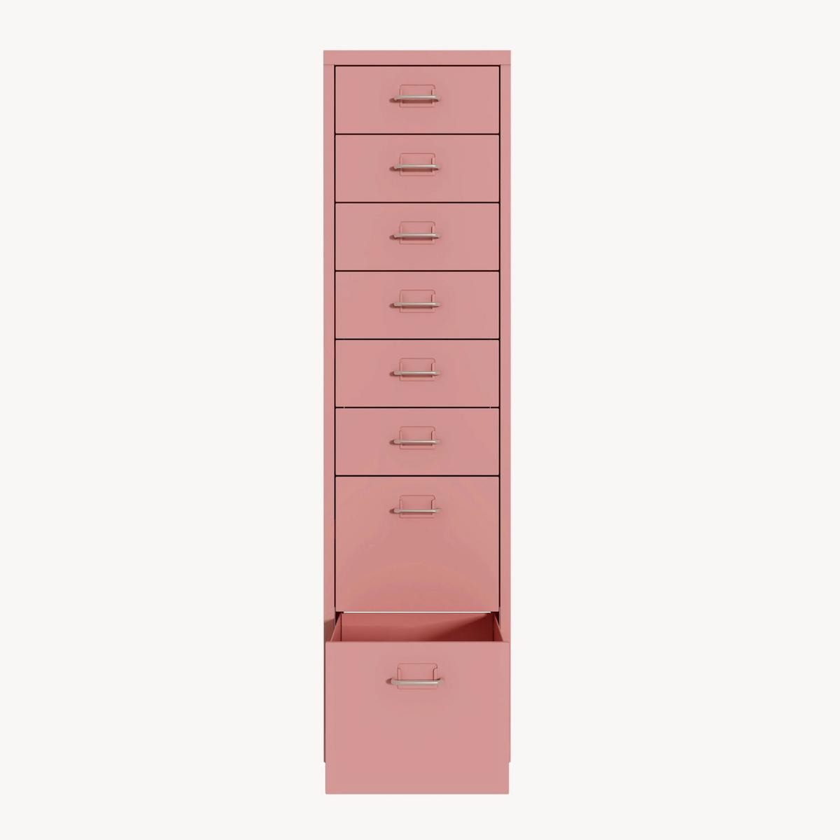 ROLLCONTAINER Kökar - Pink, Metall (28/109/41cm) - [en.casa]