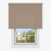 ROLLO blickdicht cappuccino 100 x 150cm - Hellbraun, Textil (100/150cm) - Deco-Raum