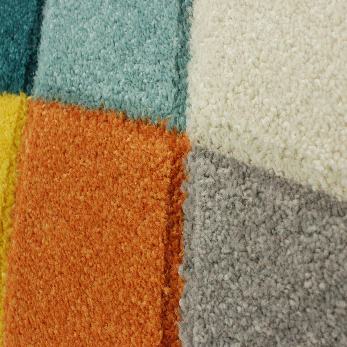 TEPPICH MEON, geometrisch, Florhöhe 11 mm, Bunt, 160 x 230 cm - Multicolor, Textil (230/160cm) - KADIMA DESIGN