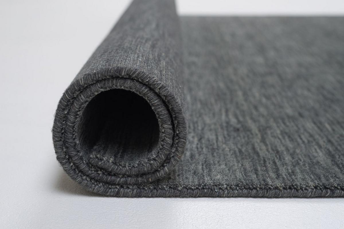 WEBTEPPICH Luxus Designerteppich 195x295 cm - Dunkelgrau, Textil (195/295cm) - Rug and Roll