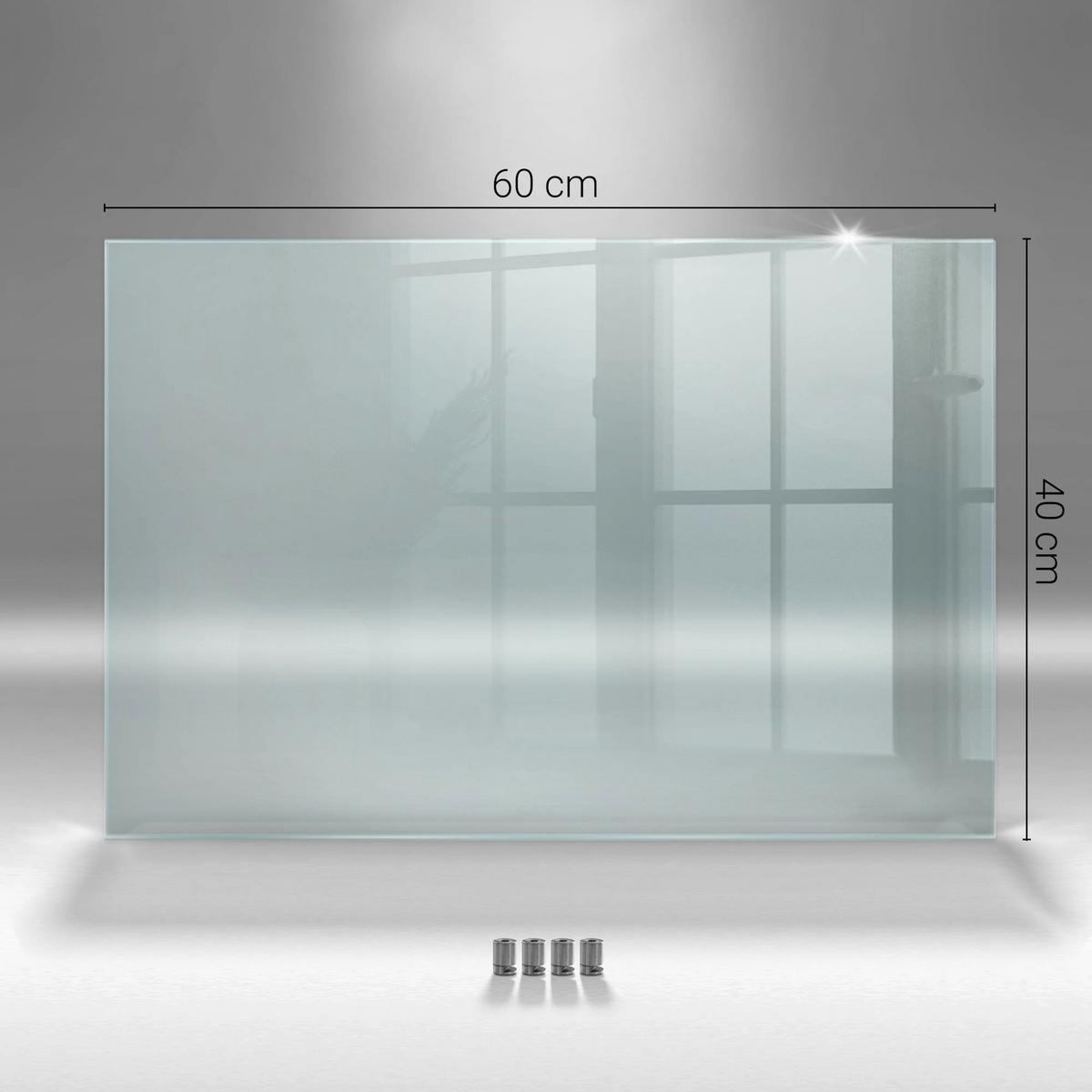 KÜCHENRÜCKWAND – 60x40 cm - Transparent, Glas (60/40/0.4cm) - Wallfluent