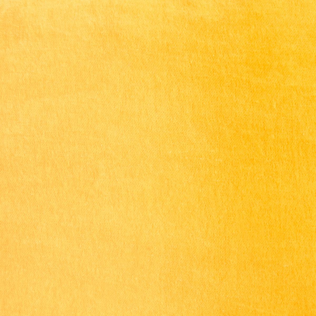 POUF Gelb Yulle - Gelb, Textil (60/25/60cm) - Beliani