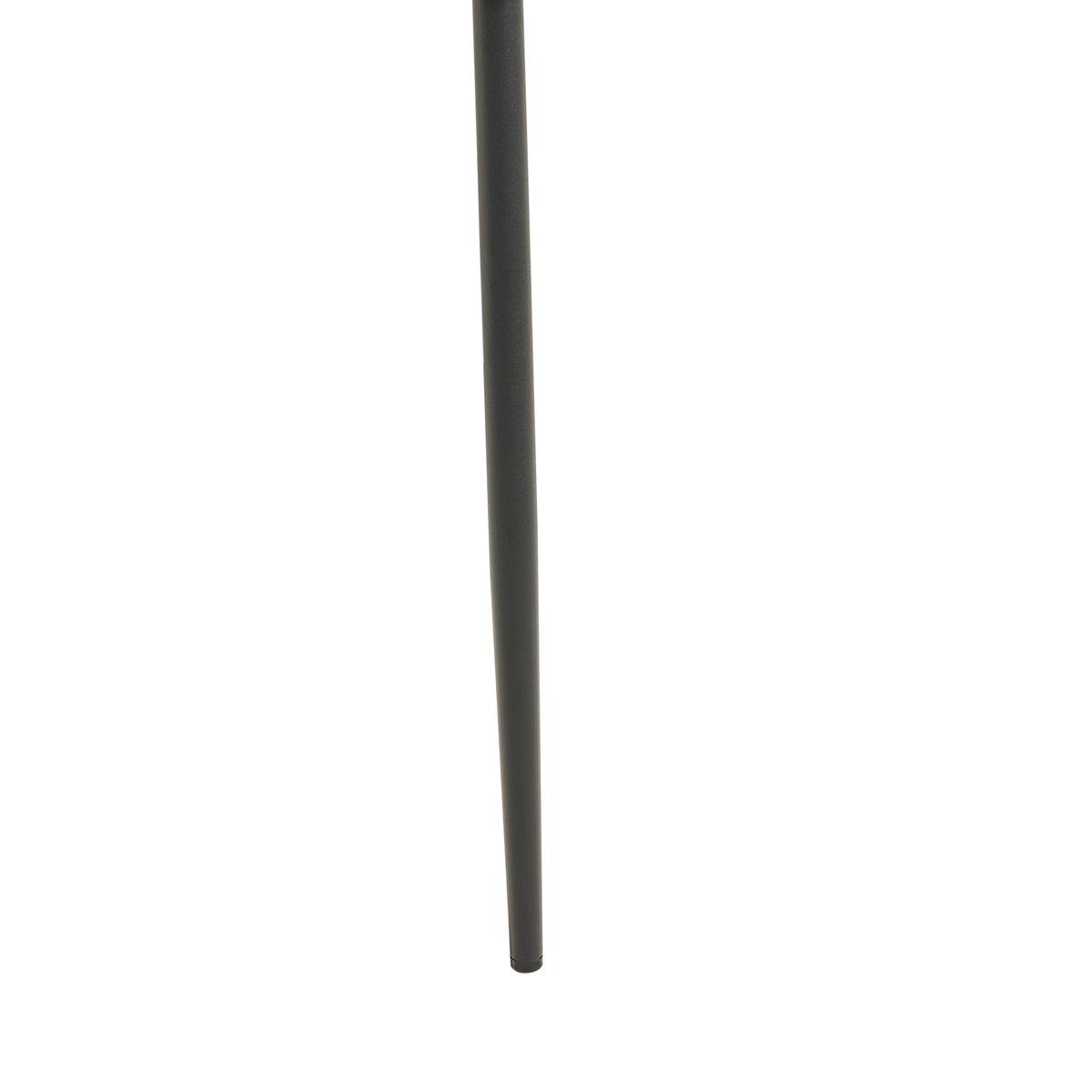 ESSZIMMERSTUHL 2er-Set Polsterbezug Grün Ada - Grün, Textil/Metall (49/82/48cm) - Beliani