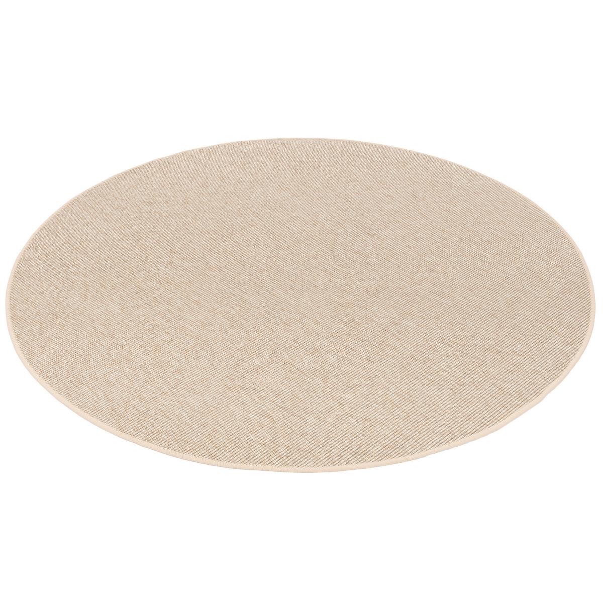 NATUR SISAL-OPTIK TEPPICH TAFF RUND - Honig, Textil (200/200cm) - Snapstyle
