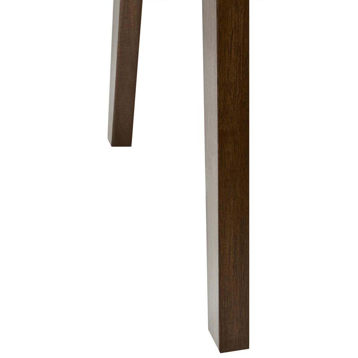 ESSZIMMERSTUHL 2er-Set Hellgrau Avalon - Hellgrau/Braun, Holz (47/86/58cm) - Beliani