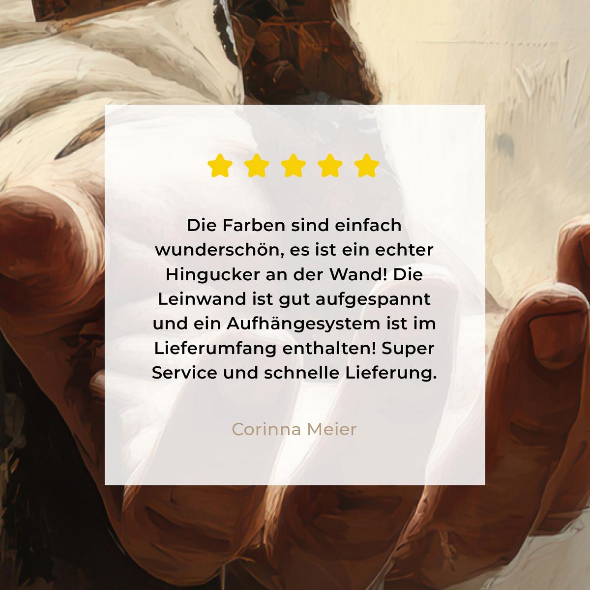 LEINWANDBILD Abstrakt - Kreuz - Hand - Christentum Wanddeko Schlafzimmer 60x90 cm - Hellbraun, Textil (60/90cm) - MuchoWow