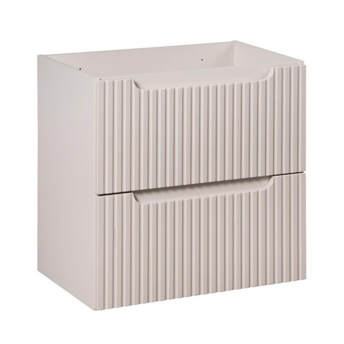 BADMÖBEL-SET Nova 2 Teile Cashmere - 60 x 40 x 58 cm - Kaschmir, Holz (60/58/40cm) - Badplaats