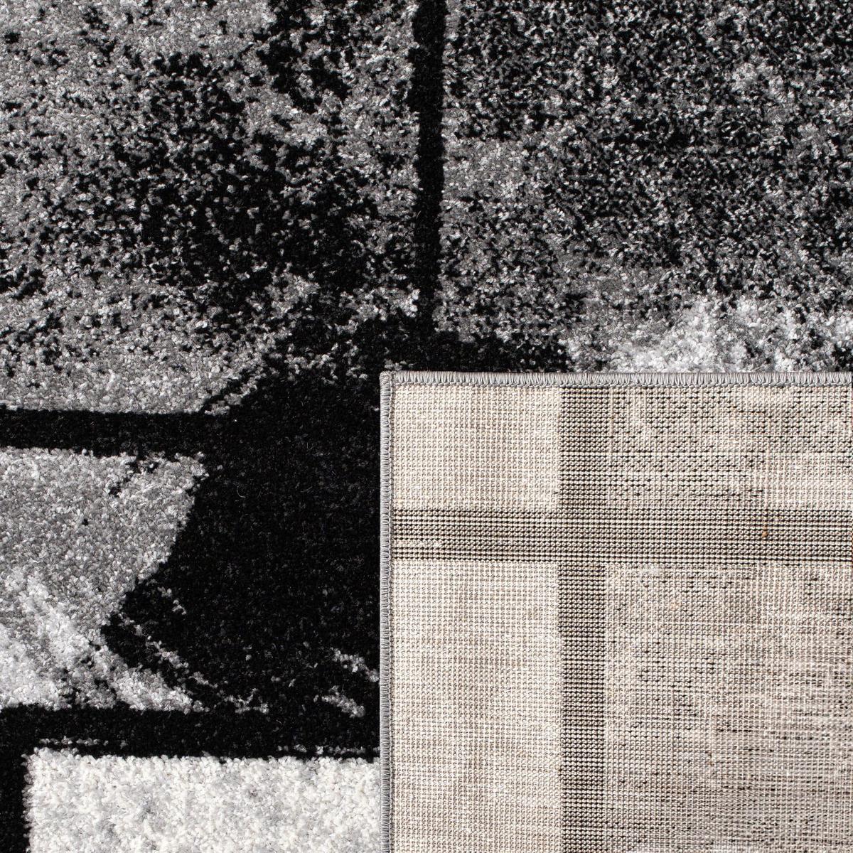 KURZFLORTEPPICH, geometrisch, Grau, 160 x 230 cm - Grau, Textil (230/160cm) - KADIMA DESIGN