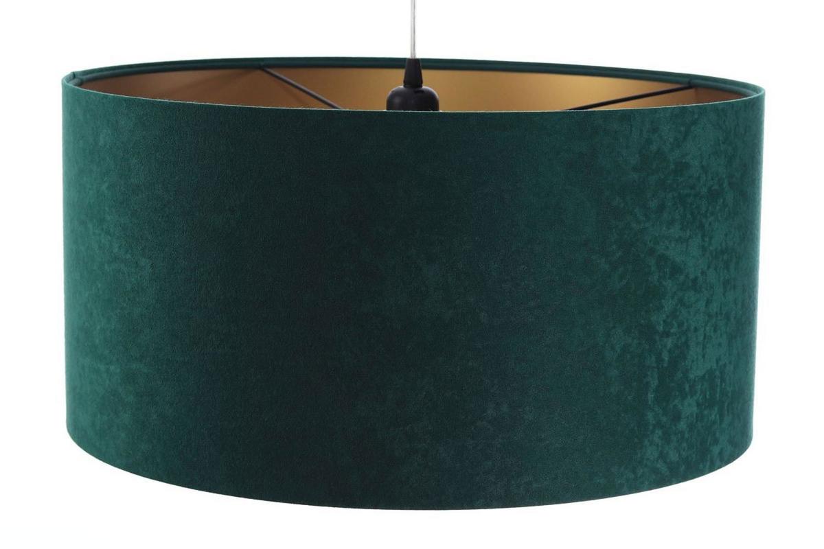 HÄNGELEUCHTE Grün 30/20 cm - Goldfarben/Grün, Kunststoff (30/0.45/20cm) - ONZENO