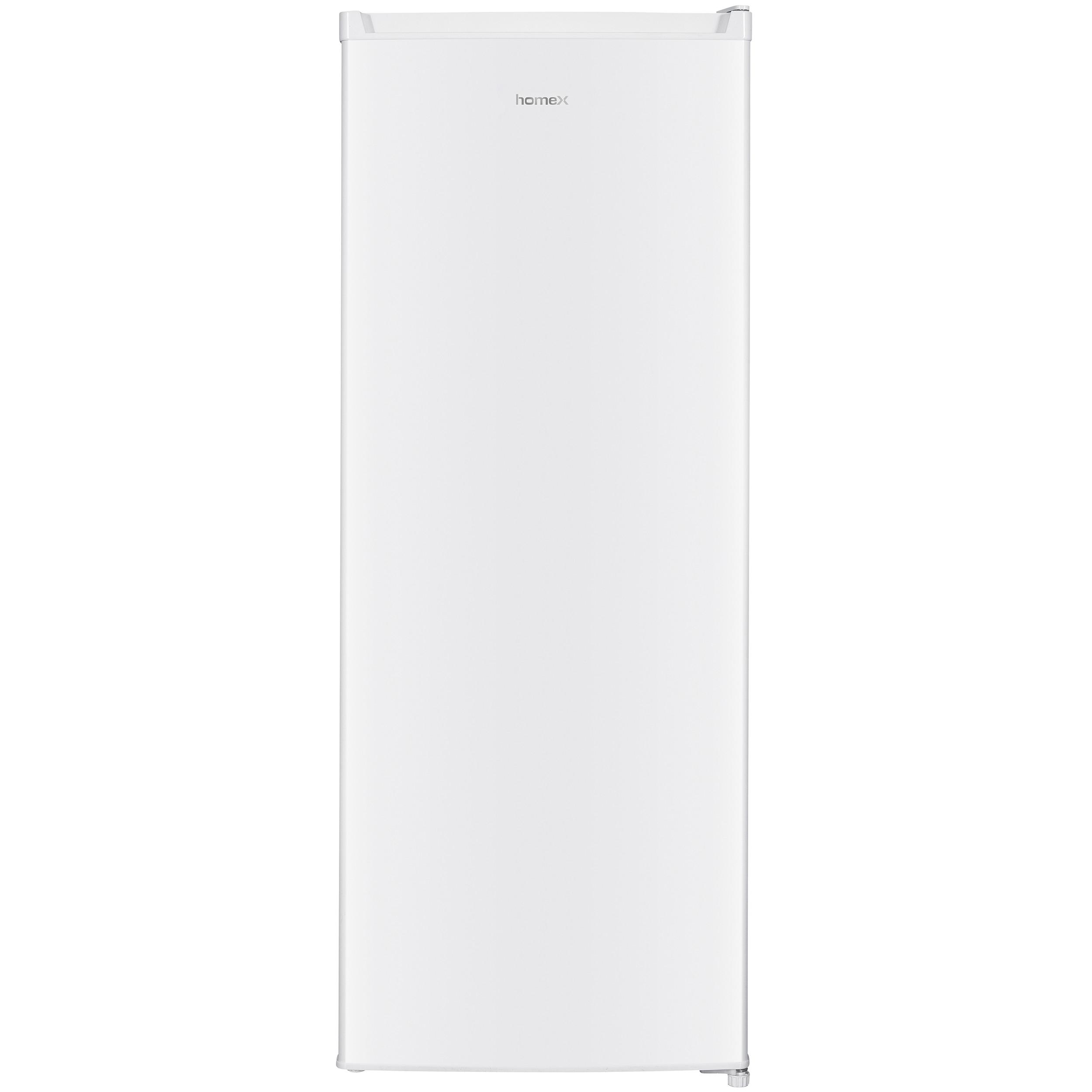 KÜHLSCHRANK CS2422E-W ohne Gefrierfach groß - 242 Liter, freistehend, 143 cm hoch, weiß - Weiß, Glas/Kunststoff (54.5/143/55.5cm) - homeX